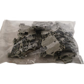 Lot of 19 Allen Bradley 1492-J4 Feed-Through Terminal Block 35A 600V Gray 4mm�