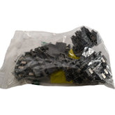 Lot of 14 Woertz 3430 Feed-Through Terminal Block 4mm� 30A 600V DIN Rail Gray