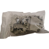 Lot of 8 Wieland WK4/U Feed-Through Terminal Block 30A 600V 22-10 AWG DIN Rail