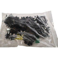 Lot of 35 Connectwell CTS2.5UN Black Terminal Block 32A 800V 22-12 AWG DIN Rail