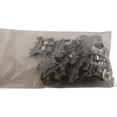 Lot of 12 NEW Connectwell CTS2.5UN Terminal Block 32A 800V 22-12 AWG Gray DIN