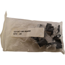 Lot 12 NEW LLI-GC-LW-RGBW Gripper Connector RGBW 12mm IP20/IP65 LED Tape Light