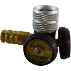 Powertank Western Enterprises CO2 Helium Balloon Inflator Regulator Valve Gauge 0-160 PSI