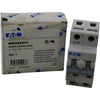 NEW Eaton WMZS2C01 Miniature Circuit Breaker 1A 2-Pole C-Curve 277/480V AC DIN Rail