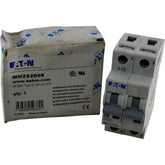 NEW Eaton WMZS2D08 Miniature Circuit Breaker 8A 2P D-Curve 10kA 277/480V AC DIN Rail