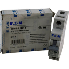 NEW Eaton WMZS1B13 Miniature Circuit Breaker 13A 1P B-Curve 10kA 277VAC DIN Rail