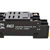 NEW Advance Controls 115867 DPDT Non-Latching Relay Socket