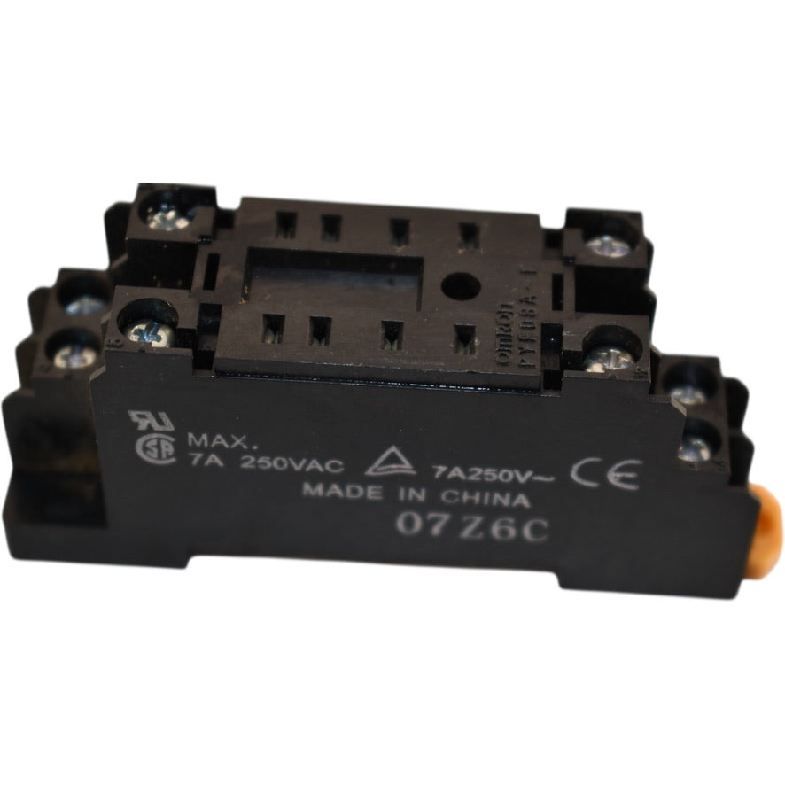 NEW Omron PYF08A-E 8-Pin 7A 250V AC Front-Mounting Relay Socket – VB ...