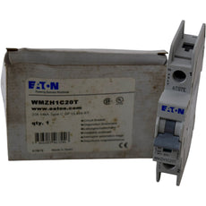 NEW Eaton WMZH1C20T Miniature Circuit Breaker 20A 1P C-Curve 14kA 277VAC UL 489