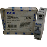 NEW Eaton WMZS1C63 Miniature Circuit Breaker 63A 1P C-Curve 10kA 277VAC DIN Rail