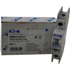 NEW Eaton WMZT1C01T Miniature Circuit Breaker 1A 1P C-Curve 10kA 480/277V UL 489