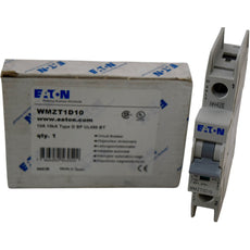 NEW Eaton WMZT1D10 Miniature Circuit Breaker 10A 1P D-Curve 10kA 480/277V UL 489