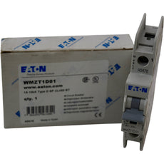 NEW Eaton WMZT1D01 Miniature Circuit Breaker 1A 1P D-Curve 10kA 480/277V UL 489