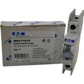 NEW Eaton WMZT1D16 Miniature Circuit Breaker 16A 1P D-Curve 10kA 277VAC UL 489