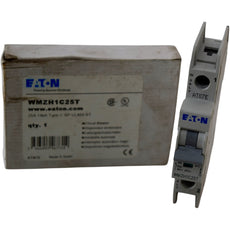 NEW Eaton WMZH1C25T Miniature Circuit Breaker 25A 1P C-Curve 14kA 277VAC UL 489