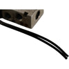 Aro P211SC-024-D 1/8'' 24VDC 4-Way 2-Pos Solenoid Valve Cable Cut Short