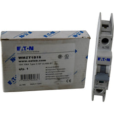 NEW Eaton WMZT1D16 16A 1P Type D Miniature Circuit Breaker UL489 10kA