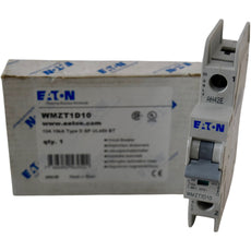 NEW Eaton WMZT1D10 10A 1-Pole Circuit Breaker Type D UL 489 480/277V 10kA