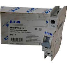 NEW Eaton WMZT1C10T 10A 1P Type C Miniature Circuit Breaker UL 489 277V 10kA