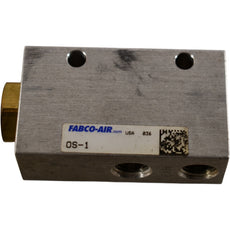 NEW Fabco-Air OS-1 Pneumatic One-Shot Pulse Valve