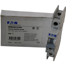 NEW Eaton WMZH1C20 20A 1P Type C Circuit Breaker UL 489 277V 14kA DIN