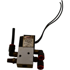 Aro P211SC-120-A-M 1/8'' 120V AC 4-Way 2-Pos Solenoid Valve Cable Cut Short