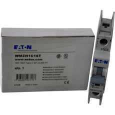 NEW Eaton WMZH1C16T 16A 1P Type C Circuit Breaker UL 489 277V 14kA DIN