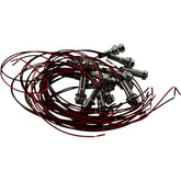 NEW Lot 16 Sloan LED Panel Mount Indicator Green 24VDC 6mm Leads 621