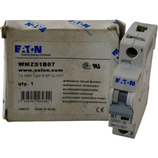 NEW Eaton WMZS1B07 Miniature Circuit Breaker 7A 1P Type B 10kA 277V AC UL