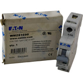 NEW Eaton WMZS1C00 Miniature Circuit Breaker 0.5A 1P Type C UL 1077 10kA 277V AC