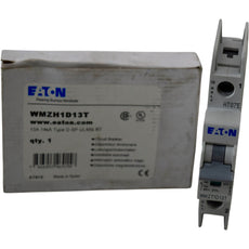NEW Eaton WMZH1D13T 13A 1P Type D Miniature Circuit Breaker UL 489 277V 14kA DIN