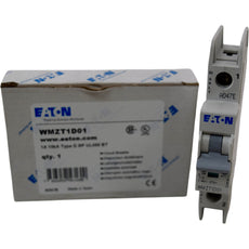 NEW Eaton WMZT1D01 Miniature Circuit Breaker 1A 1P Type D UL 489 480/277V 10kA