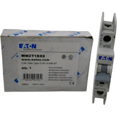NEW Eaton WMZT1DX0 Miniature Circuit Breaker 0.5A 1P Type D UL 489 10kA 277V AC