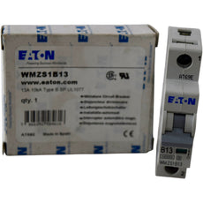 NEW Eaton WMZS1B13 Miniature Circuit Breaker 13A 1P Type B UL 1077 10kA 277V AC