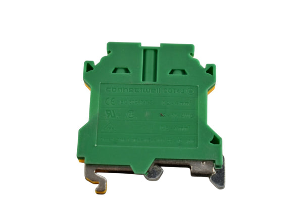 Pack of 50 NEW Altech CGT4U Ground Terminal Block 22-10 AWG DIN Rail ...