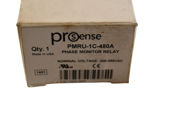 NEW Prosense PMRU-1C-480A Phase Monitor Relay 190-500 VAC 8-Pin – VB ...