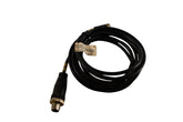 Ramco M8-FS3-PVC-5M-BLACK 3-Pin Female Straight Sensor Cable 5M