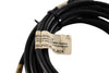 Ramco M8-FS3-PVC-5M-BLACK 3-Pin Female Straight Sensor Cable 5M