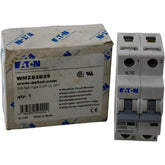 NEW Eaton WMZS2D25 Miniature Circuit Breaker 25A 2P Type D UL 1077 10kA 480V