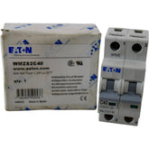 NEW Eaton WMZS2C40 Miniature Circuit Breaker 40A 2P C-Curve 277/480V 10kA