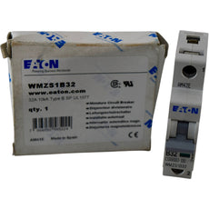 NEW Eaton WMZS1B32 Miniature Circuit Breaker 32A 1P B-Curve 277V 10kA