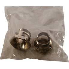 Lot of 2 NEW Harting 09000005103 Metal Cable Gland PG16 Strain Relief IP65