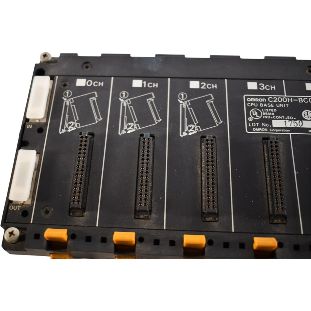 Omron C200H-BC051 C200H Series 5-Slot CPU Base Unit Backplane – VB ...