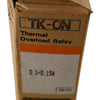 NEW FUJI TK-0N 4NK0AA Thermal Overload Relay 0.1-0.15A 600VAC 1NO 1NC