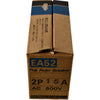 NEW FUJI EA52/15 Auto Circuit Breaker 2-Pole 15A 600VAC 240VAC 2.5kA