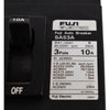 NEW FUJI SA53A Auto Circuit Breaker 3-Pole 10A 600VAC 220VAC Panel Mount