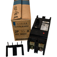 NEW FUJI SA52A Auto Circuit Breaker 2-Pole 10A 600VAC 220V 25kA UL CSA