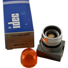 NEW IDEC APW222D-A Pilot Light 22mm 24V AC/DC LED Amber Round Bezel TW