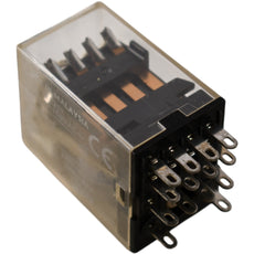 NEW OMRON MY4N 110/120VAC 4PDT Power Relay 5A 14 Pin Plug-In w/ LED Indicator