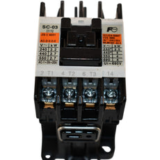 NEW FUJI SC-03 SC11AA Magnetic Contactor 20A 110-120VAC Coil 1NO Aux UL CSA